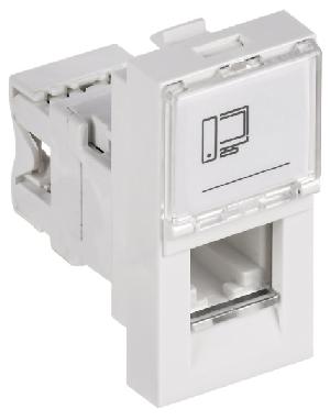PRIMER РКИ-10-00-П-6 Розетка RJ45 кат.6 (1 мод.) белый