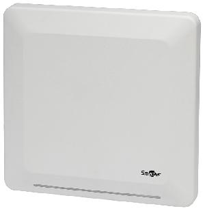 Считыватель UHF, световая и звуковая индикация, интерфейс, RS232, RS485, Wiegand26/34, дальность 0-10 м, IP65, -35°- 60° С, 305 х 305 х 75 мм, 12 В DC, 1.5 А