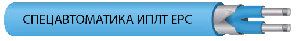 Линейный тепловой извещатель (термокабель) в ПВХ оболочке, t срабатывания -138°С (Синий)