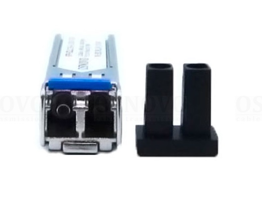Оптический SFP Модуль; два волокна SM; 1,25 Гбит/c; 2xLC. Оптический бюджет: 15дБ; до 20км; Tx:1310/Rx:1310; DDM; 14,8x12,4x56,5 мм; 0…+70°С.