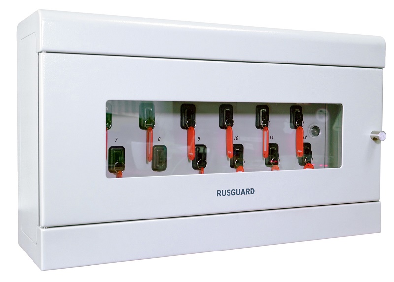 Электронная ключница, Вместимость - 64 ключа, Вес - 46,5 Кг, 63х78х20 см