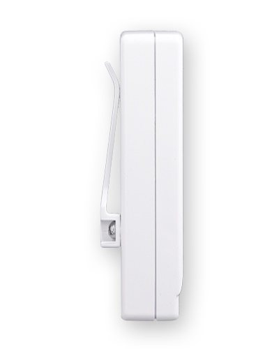 Радиоканальная тревожная кнопка для систем Астра-РИ-М и Security Hub, 433 МГц, бесшумный ход, возможность стационарного крепления, ношения с помощью зажима или цепочки, дальность радиоканала 1000 м в прямой видимости