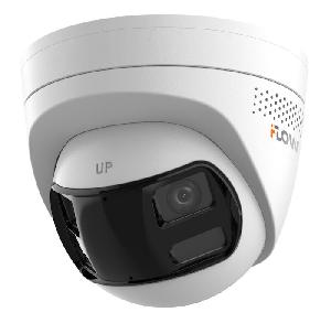 6Мп уличная купольная IP-камера с гибридной Smart-подсветкой до 30м и технологией BrightVu, 2х1/2.5'' CMOS; 3632 × 1632@20к/с; объектив 2.8мм; угол обзора 180°; 0.001Лк@F1.0; H.265/H.265+/H.264/H.264+/MJPEG, HLC, WDR 120дБ; 3D DNR; BLC; ИК-подсветка и подсветка белым светом до 30м; обнаружение движения 2.0; видеобитрейт 32кбит/с-8Мбит/с; G.711/G.722.1/G.726/MP2L2/AAC, встроенный микрофон; стробоскоп; звуковая сигнализация; встроенный слот для microSD карты до 512Гб; IP67; защита от перенапряжений TVS, -40°C до +60°C; DC12В±25%/PoE(802.3af); 11,5Вт макс.