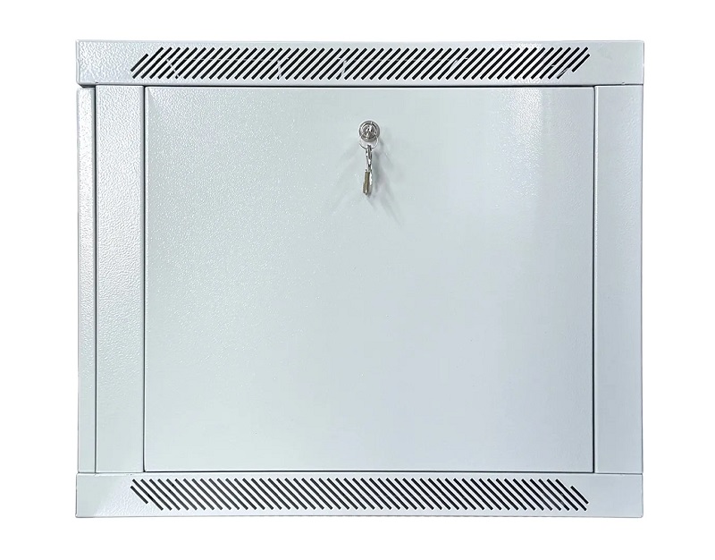 ТШ-066060 - Шкаф телекоммуникационный навесной, серый, дверь стекло, 19”, 6U Шкаф телекоммуникационный навесной, серый, дверь стекло, 19”, 6U