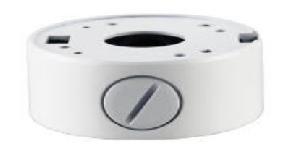 Кронштейн для видеокамеры с монтажным боксом, посадочные места для камер с закладными, винты - в комплекте,  металл, белый, Ø93 x 42,5 mm                                                                                            Для камер: GT-DW2200/DW5200IR