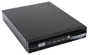 Источник бесперебойного питания 220В, 3000ВА (2700 Вт) On-Line, синусоидальная форма выходного напряжения, световая и звуковая индикация режимов работы, ЖК дисплей. Встроенный АКБ 9Ач, 6 шт, время резерва 3 мин. Дистанционный мониторинг по RS 232, USB, порт для&nbsp;&nbsp;платы релейного интерфейса. Возможность подключения SNMP-модуля DL 801. Функция удаленного аварийного отключения выходного напряжения (EPO). Корпус под 19" шкаф, высота 2U или настольная установка.