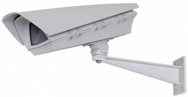 Термокожух для IP-видеокамеры (доработанный HOT39D1A Videotec), кронштейн