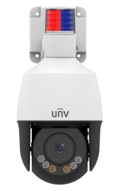 Видеокамера IP Мини-PTZ, 1/2.7" 2 Мп КМОП @ 30 к/с, ИК-подсветка до 50м, подсветка видимого спектра до 10м., LightHunter 0.002 Лк @F1.6, объектив 2.8-12.0 мм моторизованный с автофокусировкой, WDR, 2D/3D DNR, Ultra 265, H.265, H.264, MJPEG, 3 потока, встроенный микрофон и динамик, тревожная стробоскопическая сигнализация, Deep Learning, детекция движения, захват лиц, аудиодетекция, автотрекинг, поддержка Micro SD карт памяти до 256 Гбайт, диапазон панорамирования 345°, диапазон наклона  -10~110°, число предустановок 256, кнопка сброса, IP66, -20~+60°C