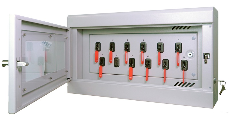 Электронная ключница, Вместимость - 48 ключей, Вес - 35,5 Кг, 64х63х20 см