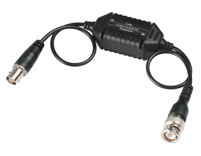 Изолятор коаксиального кабеля для защиты от искажений по земле со встроенным фильтром и с повышенной помехоустойчивостью