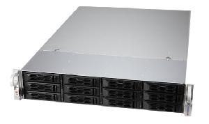 Видеосервер до 96 IP – каналов с предустановленным программным обеспечением Интеллект Х, запись постоянная 24 часа в сутки с разрешением 1920х1080 (Full HD) и суммарным видеопотоком 480 Мбит/с. Серверный корпус 19” 2U (437x89x647 мм), Astra Linux SE «Орёл», полезный архив ёмкостью 132 Тб SAS – аппаратный RAID 5 по умолчанию (жёсткие диски HDD в комплекте с сервером), 1хHDMI, 1xDisplayPort, 1xDVI.