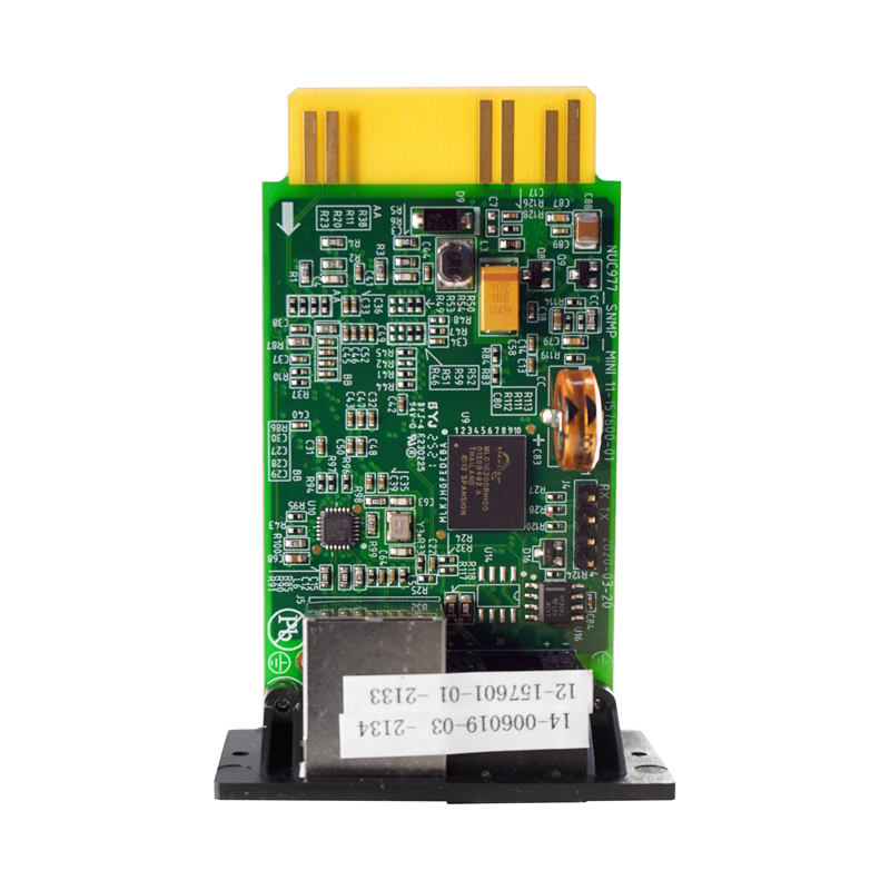 Встраиваемый в UPS-1000, UPS-3001 модуль для мониторинга и управления  через Ethernet