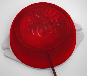 Светоречевой, оповещатель с записанным речевым сообщением, 9…15 В, 0,5 Вт, 50 мА, 70…100 дБ, 85x70x50 мм, IP41,  -30°...+55°С