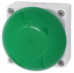 Кнопка пластиковая, накладная, IP68, контакты НЗ/ОБЩ + НР/ОБЩ, D93х72 мм