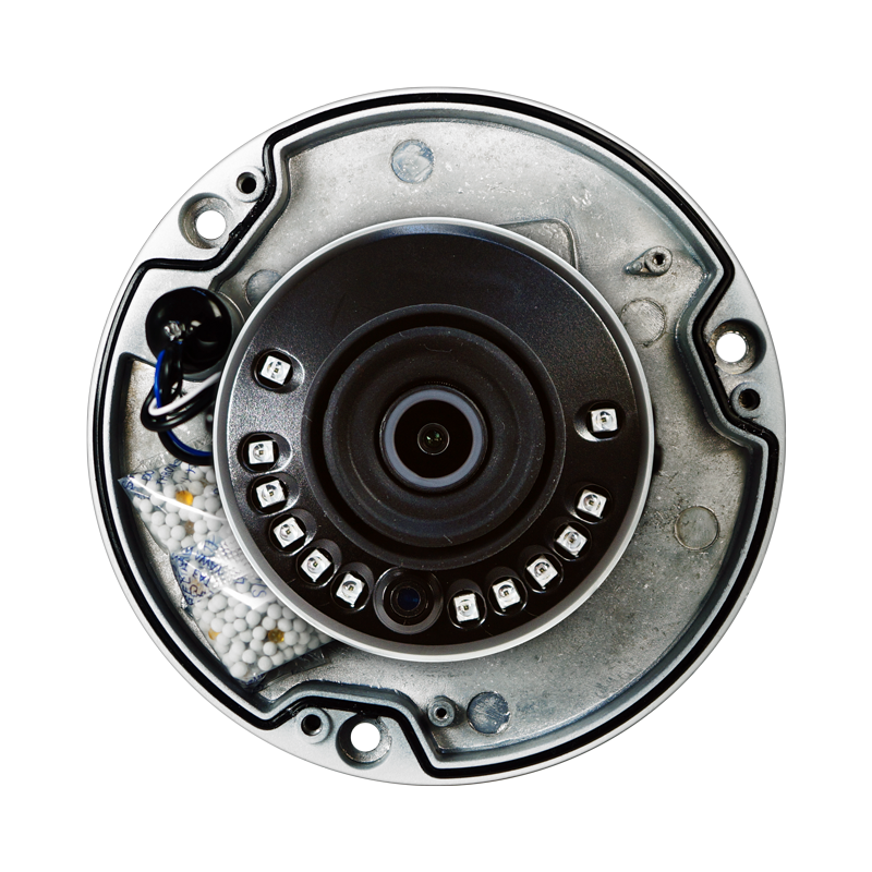 Купольная антивандальная&nbsp;&nbsp;видеокамера 2 Мп, TVI, CVI, AHD, CVBS, 1/2,8" КМОП, объектив 2,8 м