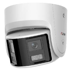 4Мп уличная панорамная IP-камера с Smart-подсветкой до 30м, технологией BrightVu и SharpSense 2 × 1/2.5" CMOS; объектив 2x2.8мм; угол обзора 180x81°; 0.0005лк@F1.0; сжатие H.265/H.265+/H.264/H.264+/MJPEG; два потока; 3040 × 1368@25 к/с; LED-подсветка до 30м, WDR 130дБ, 3D DNR, BLC, ROI;&nbsp;&nbsp;обнаружение движения, обнаружение пересечения линии и вторжения; классификация «человек/ТС»; слот для microSD до 512Гб; аудиовход/выход 1/1; тревожные вход/выход 1/1; встроенный микрофон; стробоскоп; звуковая сигнализация;&nbsp;&nbsp;защита от перенапряжений TVS, 1 RJ45 10M/100M Ethernet; DC12В± 25%/PoE(802.3af); 12.5Вт макс; -40 °C...+60 °C; IP67; вес 0.92кг.