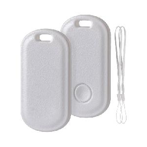 PW-Tag L1 W - Брелок-идентификатор BLE, овальный, с кнопкой, цвет корпуса белый. Брелок-идентификатор BLE, овальный, с кнопкой, цвет корпуса белый.