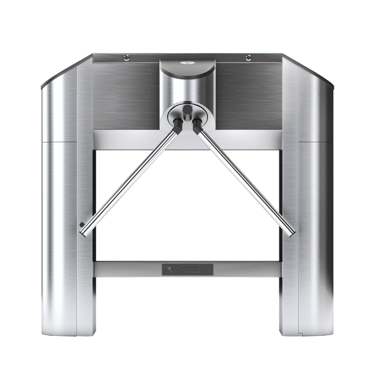 Турникет тумбовый эл./мех для эксплуатации в закрытых помещениях, со встроенным блоком управления,&nbsp;&nbsp;автоматическая функция "антипаники", исполнение нержавеющая сталь (стойка,&nbsp;&nbsp;пульт управления, планки Антипаника)