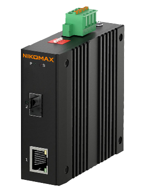 Медиаконвертер PoE промышленный неуправляемый UTP 10/100/1000 Мбит/с (802.3af/at) до 250 метров, SFP 100/1000 Мбит/с, LFP, PoE watchdog, 44-57В (без блока питания в комплекте), -40 до +75