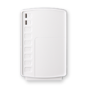 Блок сигнальных реле, 8 сигнальных реле с группами контактов на размыкание; работа в составе системы серии Pro (Астра-712 Pro, Астра-812 Pro, Астра-8945 Pro)