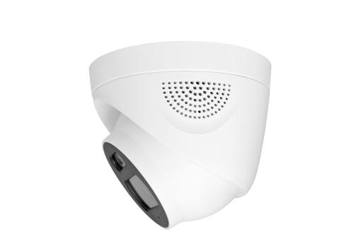 4Mpx, IP видеокамера купольная, уличная, герметичная, пластик (IP66), двойная подсветка (ИК+белый свет) до 30 м., CMOS, DWDR, f=2.8 mm, встроенный микрофон, H.264/H.265/JPEG/AVI/MJPEG, ICR, DC12V 500mA, POE, - 10°C, Ø96x91 mm<br />
Подходят кронштейны и монтаж. боксы - GBR-P01 / P02 / M05-PS