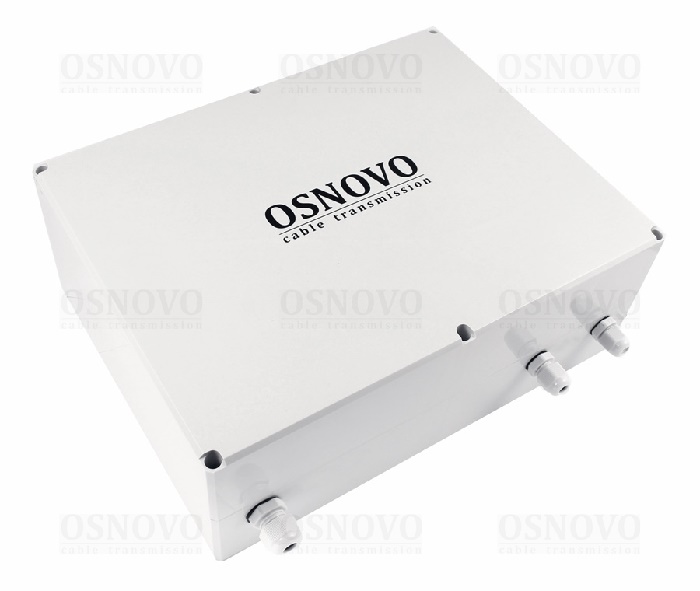 Уличный медиаконвертер Gigabit Ethernet с поддержкой PoE. Порты: 1 x GE (10/100/1000Base-T) с PoE (до 30W), 1 x GE SFP (1000Base-X). Встроенная грозозащита. PoE IEEE 802.3af/at. Автоматическое определение PoE устройств. AC195-265V (36W). 300x230x111мм. -40…+50°С.