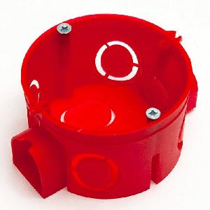 Коробка установочная безгалогенная (HF) 68х42 (8шт/уп)