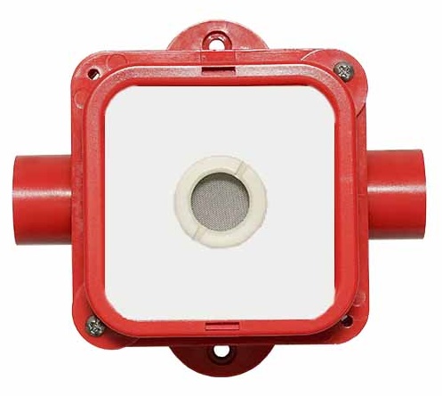 Оповещатель светозвуковой для взыровоопасных зон классов "0", "1" и "2,&nbsp;&nbsp;IP66/IP68. -60 до +85°C. Цвет свечения красный, Три режима свечения. Корпус - ABS-пластик. 12-36 VDC/12-28 VAC.