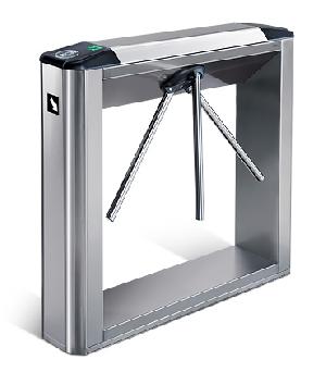 Турникет тумбовый эл/мех с автоматическими преграждающими планками Антипаника для эксплуатации на открытом воздухе,&nbsp;&nbsp;со встроен-ным блоком управления, пульт управления, преграждающие планки