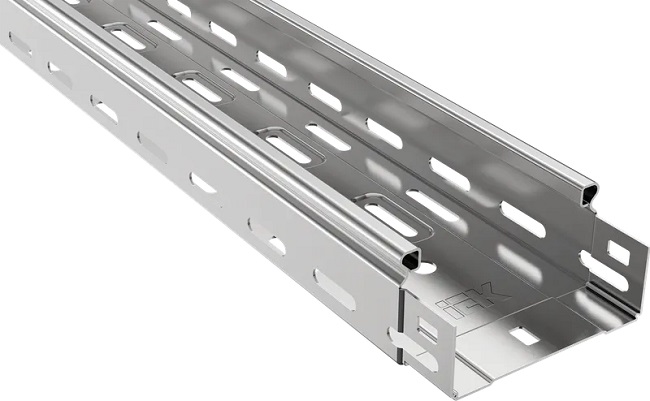 ESCA 3 Лоток перфорированный 50х100х3000-0,55, толщина материала 0,55 мм