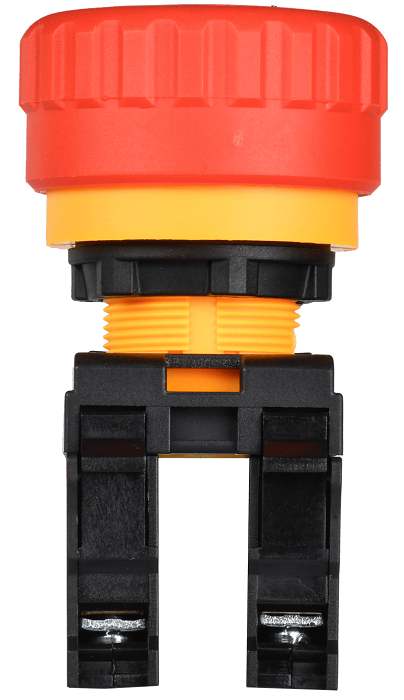 Кнопка "Грибок" поворот. с фикс. 1NO+1NC красная MASTER IEK