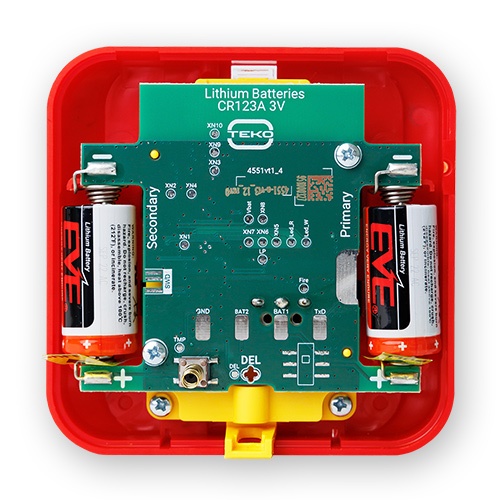 радиоканальный ручной пожарный извещатель системы Астра-Прайм, 868 МГц, дальность радиоканала 1000 м