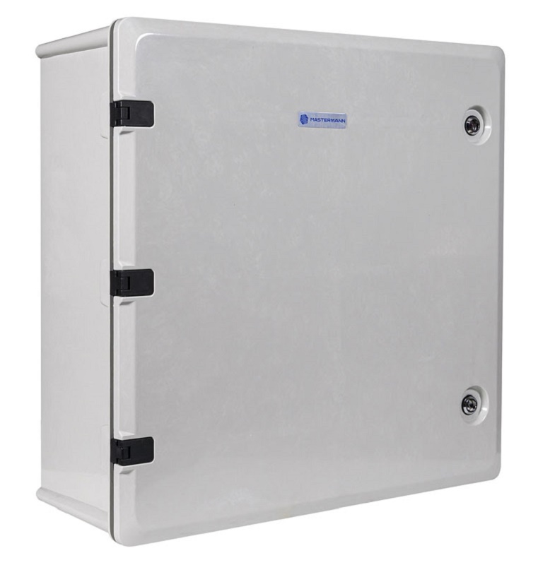 Композитный монтажный шкаф, Внутр. габариты 600х600х210мм, SMC композит, IK10, IP66, радиопрозрачный корпус, от -60 до +80 градусов. Комплектация: замок 2 шт, ключ 1 шт, монтажная плата 1шт, гермовводы (MG-25) 2 шт, усиленные петли, плотнительная резинка на корпусе. Вес: 10,8 кг