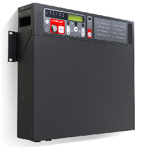 Прибор управления оповещением пожарный,  мощность 500 Вт, 1 зона/2 линии оповещения, прием сигнала от ОПС по "СК", установка на стену