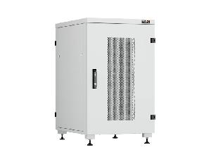 Напольный шкаф серии Lite II 19", 18U, перфорированная дверь, цельнометаллические стенки и задняя дверь, Ш600хВ974хГ800мм, в разобранном виде, серый