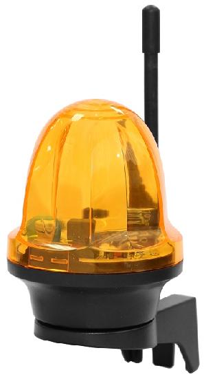 Сигнальная лампа с встроенной антенной для беспроводного приемника, звуковая синхронная сигнализация, частота стробирования 1 Гц, напряжение питания 12-24 В (AC/DC), 100 - 240 В (AC)