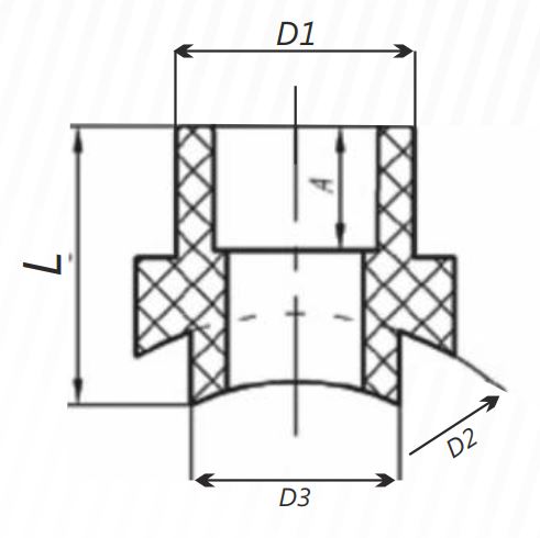 Седло вварное ПП D90-20