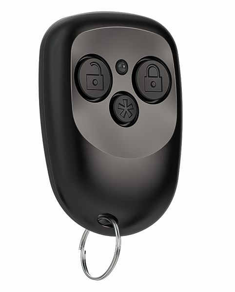Брелок радиоканальный черный