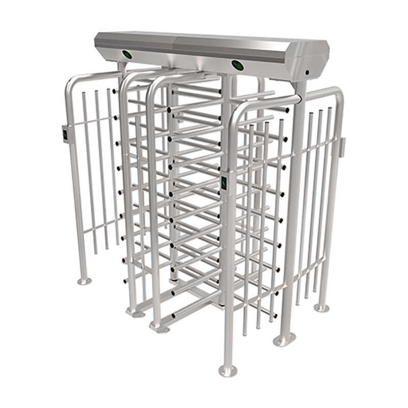 Турникет полноростовой двухпроходной 4-х лопастной (90°).&nbsp;&nbsp;Ширина прохода 580 мм. Материал корпуса - нержавеющая сталь SUS304. Материал преграждающих планок - нержавеющая сталь SUS304. Светодиодный индикатор прохода. Установка внутренняя / наружняя (под навесом). IP54. Рабочая температура -28 °C-60 °C. 1400х1395х2220 мм. 200 ~ 240V.