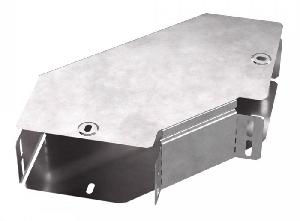 Угол горизонтальный 90 градусов с крышкой Стандарт 150х80