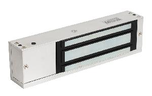 Электромагнитный замок с L-образным креплением, усилие 420 кг.&nbsp;&nbsp;12 В / 0,4 А. от -35 до +50. 250х62х35,8 мм, масса 2,9 кг. В комплекте L-образное крепление.