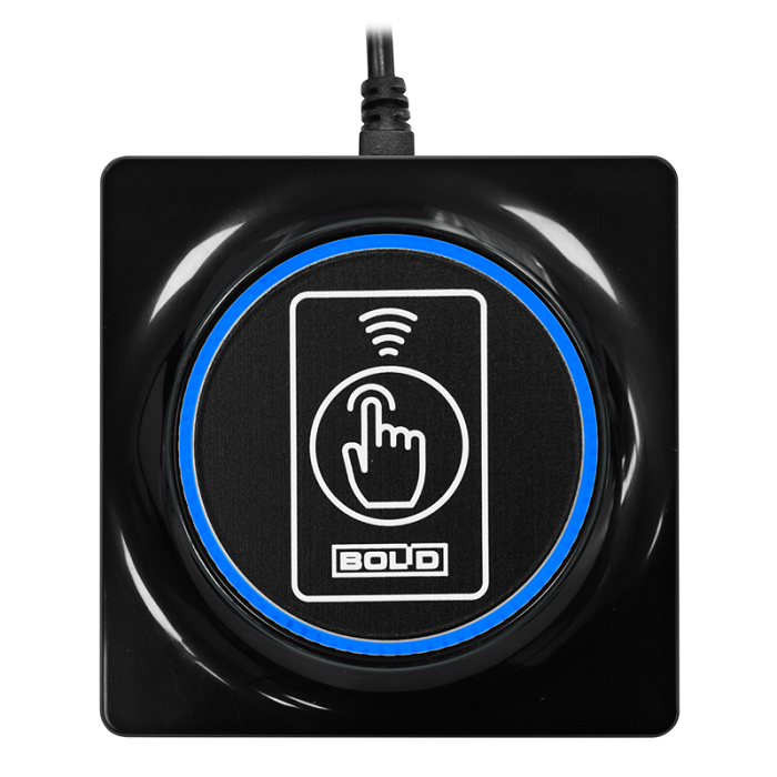 Считыватель для программирования мастер-карт и пользовательских карт для работы со считывателями Proxy-6. Цвет черный