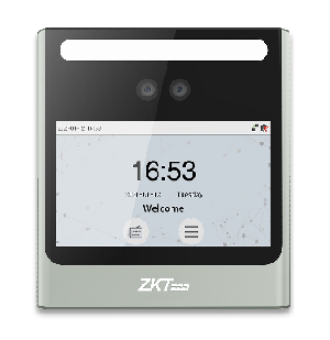 Мультибиометрический терминал распознавания: лиц, дисплей 4.3" TFT,  память шаблонов: лиц 500, карт 1000 (опция), журнал событий 150 тыс. Считыватель RFID (опция).