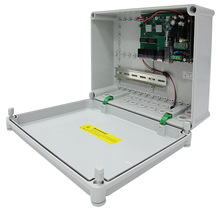 Уличный коммутатор POE 8-ми портовый, PoE порты: 8 х(10/100/1000 Мбит/с), UpLink порты: 2 х (10/100/1000 Мбит/с), SFP порты: 2 х (10/100/1000Мбит/с), Max.пропускная сп-ть: 1000 Мбит/канал, Р(ном) каждый порт (Вт): 12Вт, Р(макс) каждый порт (Вт): 30Вт, Тип РоЕ: А, Защита от КЗ, AI PoE, AI QoS, AI VLAN, Грозозащита