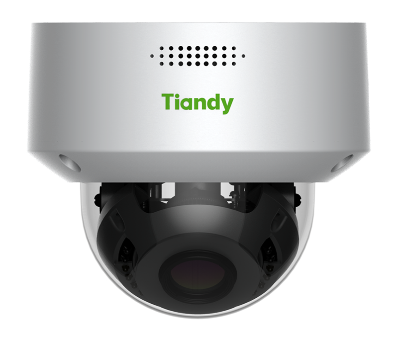 IP камера уличная купольная, 2Мп, 1920×1080@30к/c, WDR 120 дБ, цвет: 0.002лк, S+265, H.265 (HP), S+264, H.264 (HP, MP, BP), моторизованный 2.7-13.5мм, встроенный микрофон, аудио входы/выходы, G.711A, G.711U, ADPCM_D 8кГц, 32кГц, 48кГц , DC12В±25%, PoE 802.3af, адаптивная ИК подсветка до 30м, защита IP66, IK10, современный WEB интерфейс без плагинов, аналитика: пересечение линии, периметр, тревожные входы/выходы, слот для microSD