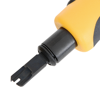 Инструмент для заделки витой пары, ударного типа, 2 уровня регулировки силы удара, крепление Twist-Lock, нож для кроссов типа 110 в комплекте&nbsp;&nbsp;&nbsp;&nbsp;&nbsp;&nbsp;&nbsp;&nbsp;