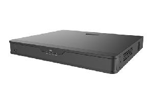 Видеорегистратор IP 8-ми канальный 4K с 8 PoE портами; Входящий поток на запись до 320Мбит/с; Поддерживаемые форматы сжатия: Ultra 265/H.265/H.264; Запись: разрешение до 4K; HDD: 2 SATA3 до 10Тб; декодирование: 1 x 12MP@30, 2 x 4K@30, 5 x 4MP@30, 9 x 1080P@30; Видеовыходы: 1 HDMI, 1 VGA; Сеть: 1 порт 1000Mb; 8 портов PoE (EEE 802.3at, IEEE 802.3af), Аудио вход/выход; Тревожный вход/выход (8/2); USB: 2 порта USB2.0, 1 порт USB3.0; Поддержка ONVIF, SDK; Поддержка: iOS, Android; Металл; Питание: 100 ~ 240 V AC
