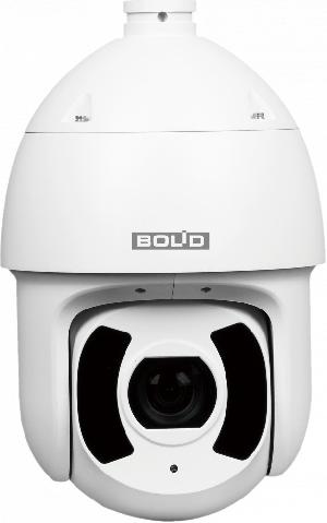 Высокоскоростная купольная антивандальная сетевая видеокамера, цветная, 2 Мп, объектив 4,8–120 мм (25x Оптический zoom); H.265/H.264/MJPEG, WDR (120дБ), ИК-подсветка 250 метров, Micro SD не более 256 Гб; Audio-in; AC 24V/3A, PoE; IP67; IK10; -50°C ~ +60°C