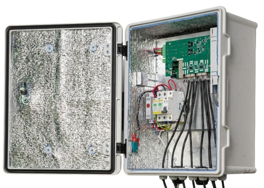 Коммутатор сетевой 8 портовый гигабитный управляемый уличный с РоЕ; 8xRJ-45 PoE 10/100/1000 Мбит/с, IEEE 802.3af/at, 2xSFP Uplink 10/100/1000 Мбит/с; PoE бюджет до 240 Вт; метод подачи питания А; AI PoE(watchdog)/Vlan; дальность передачи до 250 метров; грозозащита, защита от КЗ, IK10, IP66; -60... +50°C; 334х417х200 мм.