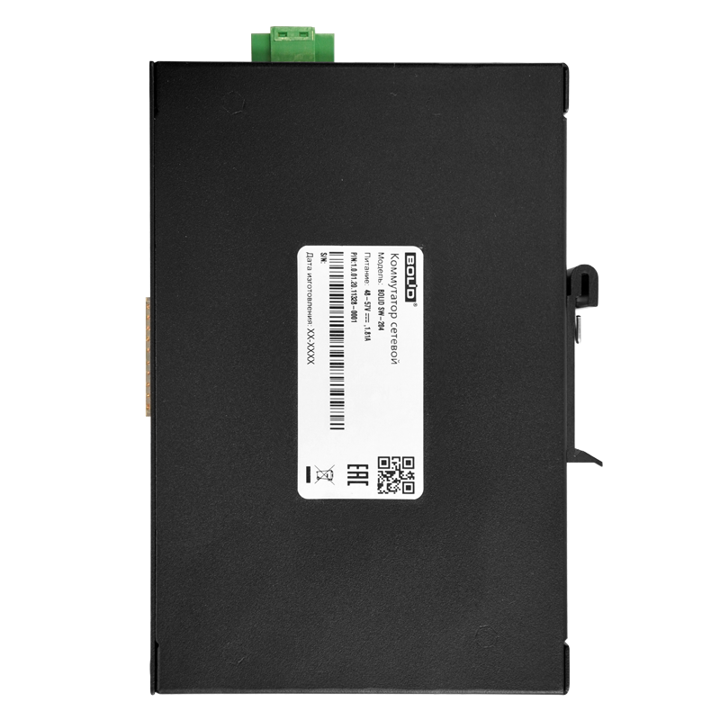 Управляемый сетевой коммутатор ; 4 порта SFP 1000 Мбит/с, 4 порта RJ-45 10/100 Мбит/с (PoE); Стандарты PoE: PoE(802.3af), PoE+(802.3at), Hi-PoE (1 порт), Бюджет PoE 96 Вт; -30°C~ +65°C 